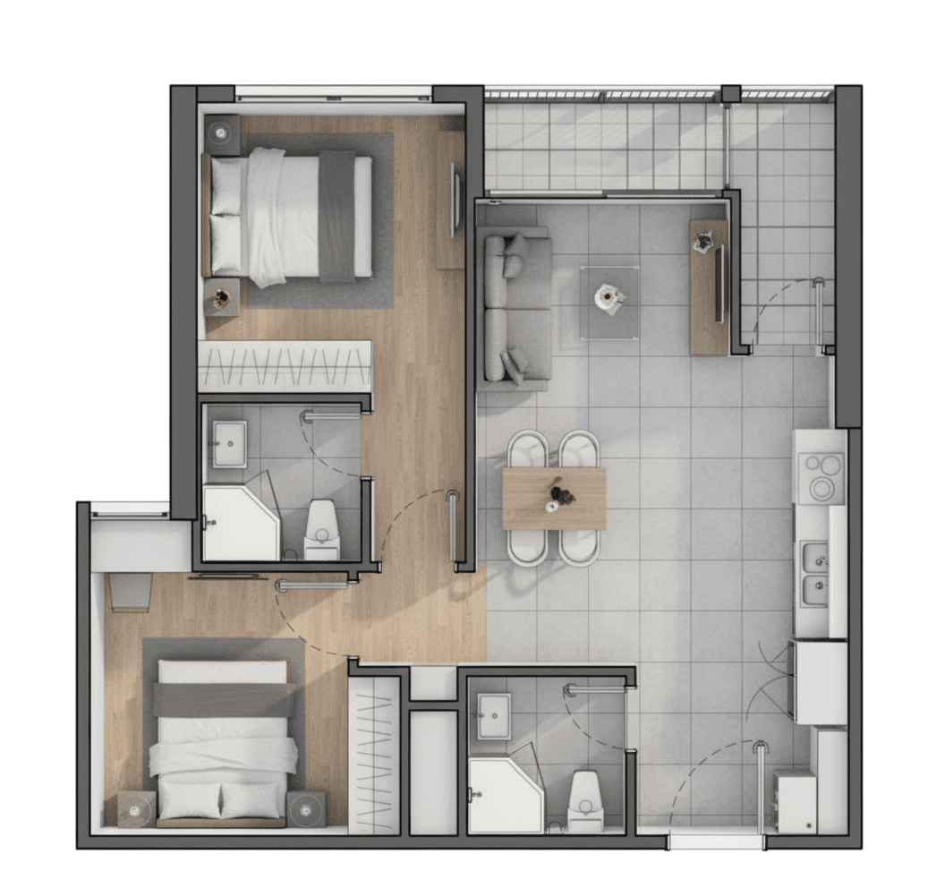 AI Generated 3D Visualization